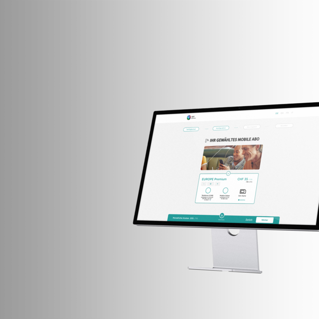 UPC Business Onlineshop Redesign